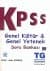 KPSS Genel Kültür ve Genel Yetenek Soru Bankası