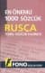 Rusçada En Önemli 1000 Sözcük