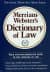 Merriam-Webster`s Dictionary Of Law