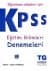 KPSS Eğitim Bilimleri Denemeleri